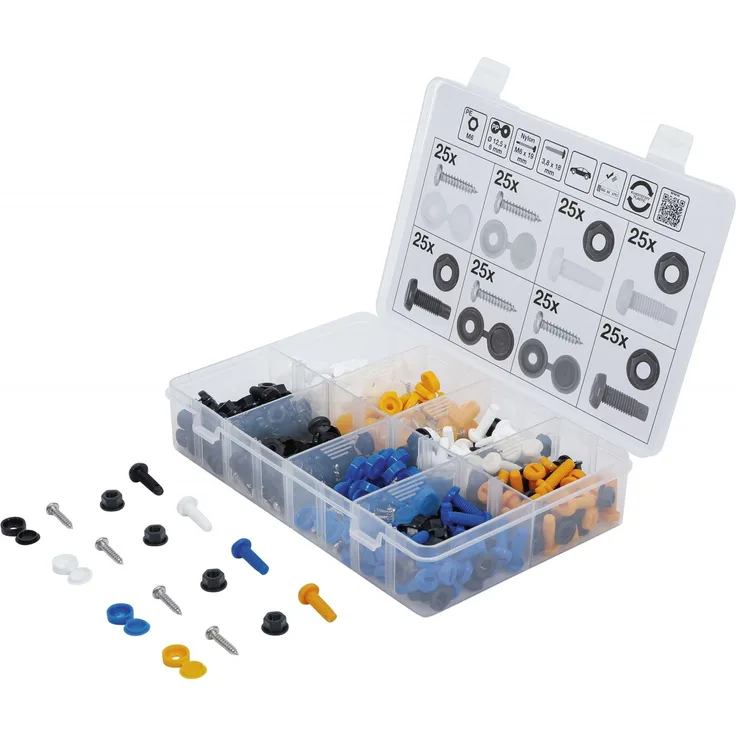 BGS Technic - BGS Schrauben-, Muttern- und Abdeckkappen-Sortiment • 400-tlg. ...
