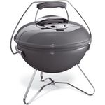 Weber Smokey Joe Premium Holzkohlegrill, warmgrau, 37ÿcm