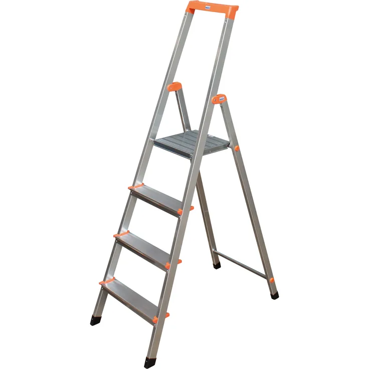 KRAUSE Stehleiter Solidy, 4 Stufen, 126221