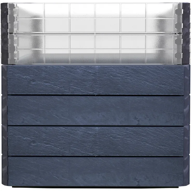 Garantia Hochbeet Ergo Quadro L Turbo 75 80 x 80 x 75 cm
