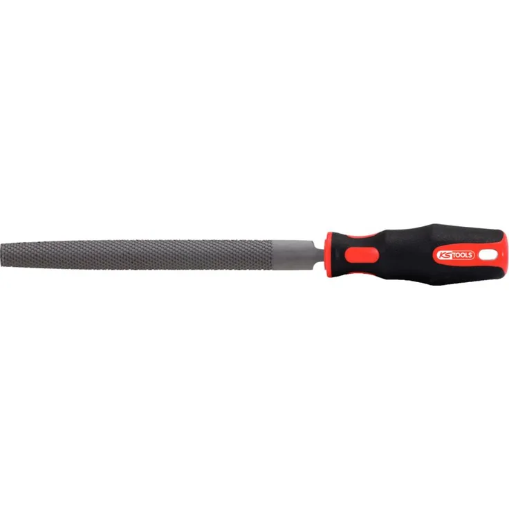 KS Tools 157.0105 Halbrund-Feile, Form E, 200mm, Hieb2