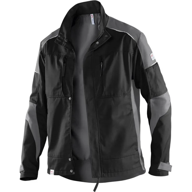 KÜBLER ACTIVIQ Jacke | Eine Arbeitsjacke für Damen und Herren in allen Farben Moosgrün-Schwarz 3XL - KÜBLER