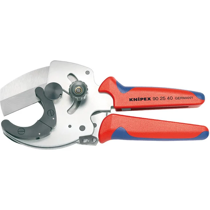 KNIPEX 90 25 40 Rohrschneider für Verbund- und Kunststoffrohre mit Mehrkomponenten-Hüllen 210 mm