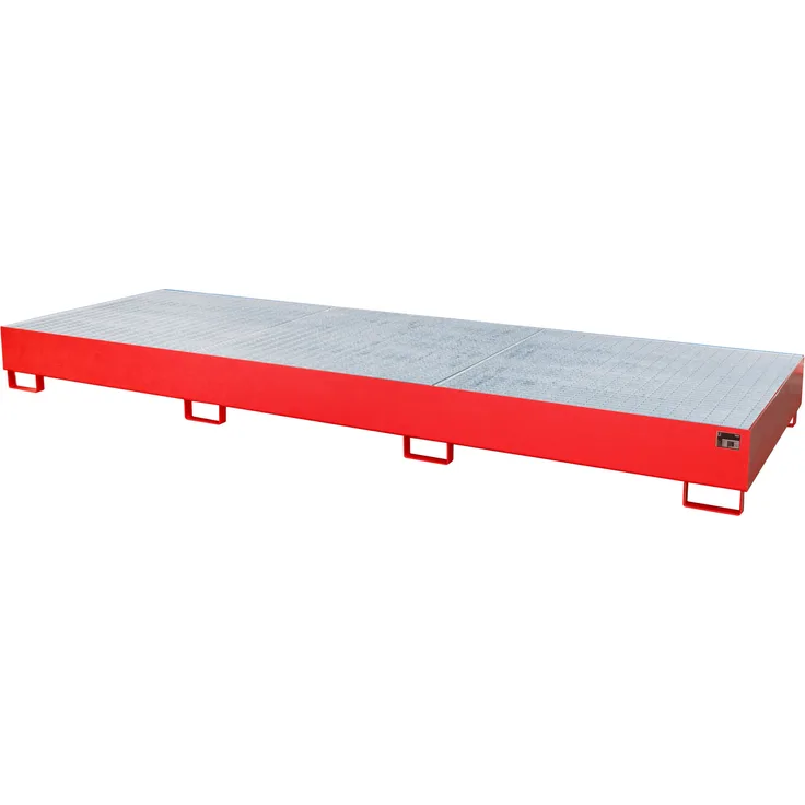 Bauer Auffangwanne AW 1000-3, lackiert, Feuerrot