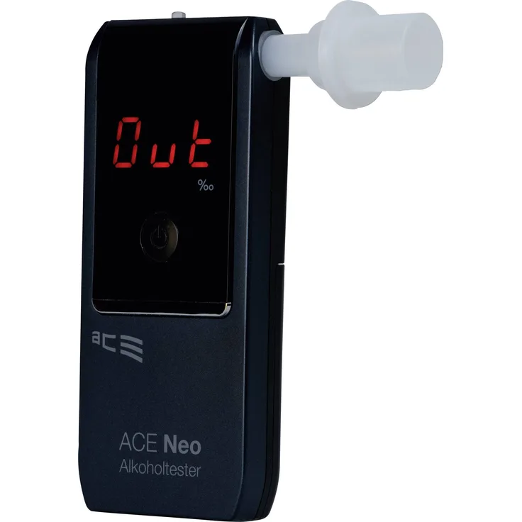 ACE A Neo Alkoholtester Navy 0 bis 4 inkl. Display