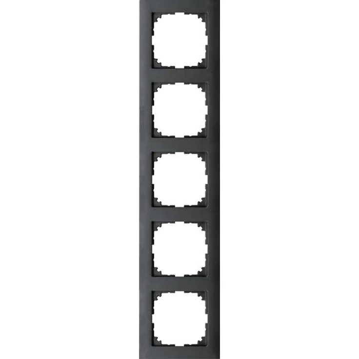 Merten MEG4050-3614 M-Pure-Rahmen, 5fach, anthrazit