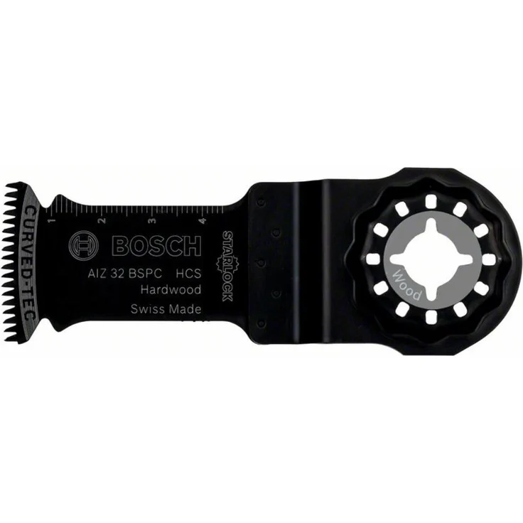 Bosch HCS Tauchsägeblatt AIZ 32 BSPC, Hard Wood, 50 x 32 mm, 10er-Pack