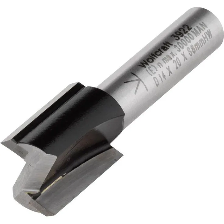 1 Nutfräser HM S=8mm ø14x20mm