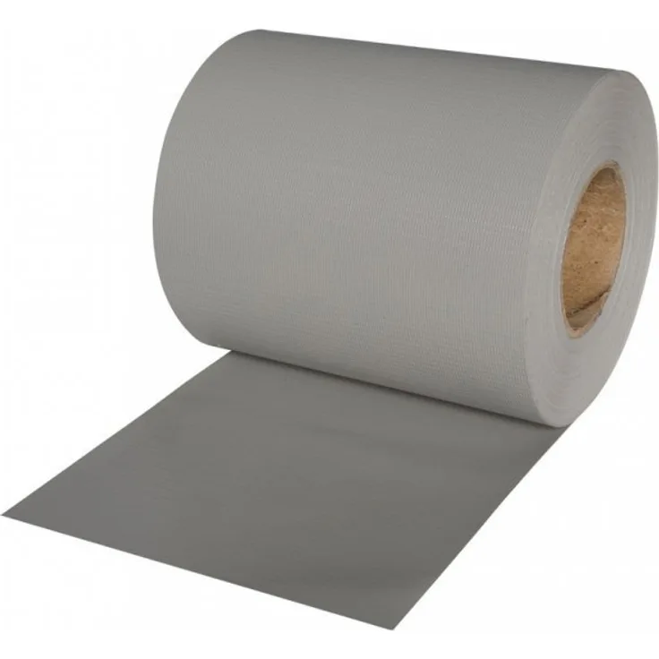 JAROLIFT PVC Sichtschutzstreifen 40m inkl. Befestigungsclips für Zäune, grau