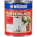 Wilckens - Wilckens Fliesenlack 750ml weiß Fliesen Lack Fliesenfarbe Lackfarbe Farbe Glanz - weiß