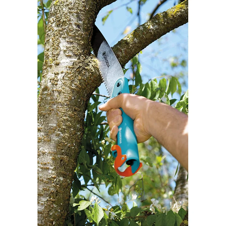 GARDENA combisystem-Gartensäge 300 PP: Astsäge mit geschränkter Zahnung, 325 mm Blattlänge, abrutschsicher dank Stopper am Griffende, ergonomischer Handgriff mit Soft-Kunststoff-Komponenten (8737-20) – Bild 4