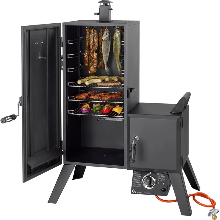 El Fuego Gasgrill-Smoker Portland SF AY3175, Grillfläche 32 x 31 cm – Bild 2