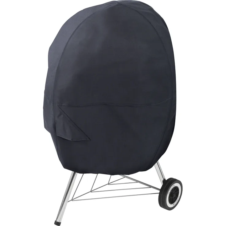 AmazonBasics Grillabdeckung, für Kugelgrill, schwarz, 71 x 71 x 96,5 cm, Polyester