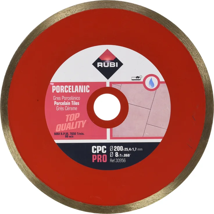 Rubi Diamanttrennscheibe 8''(200 mm). -30956 U.K.Import,