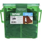 Abstandhalter für Dielen, LxBxH: 6 x 2 x 0,8 cm, Schwarz, Kunststoff