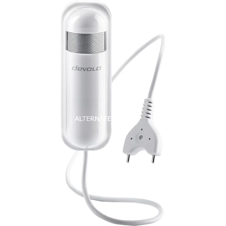 devolo Home Control Wassermelder (Smarthome Sicherheit, Z-Wave Haussteuerung, Hausautomation per iOS-Android App, Smart Home Sensor) weiß