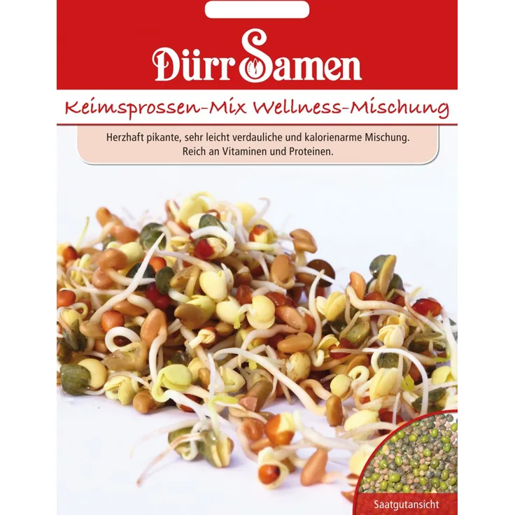 Dürr-Samen Keimsprossen BIO Wellness-Mischung 75g