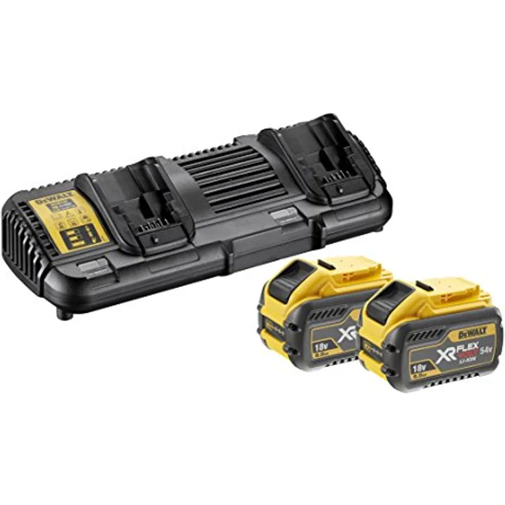 DeWalt Starter-Set 2 x Akku 54V ,162 Wh - DCB132X2-QW - ohne Ladegerät