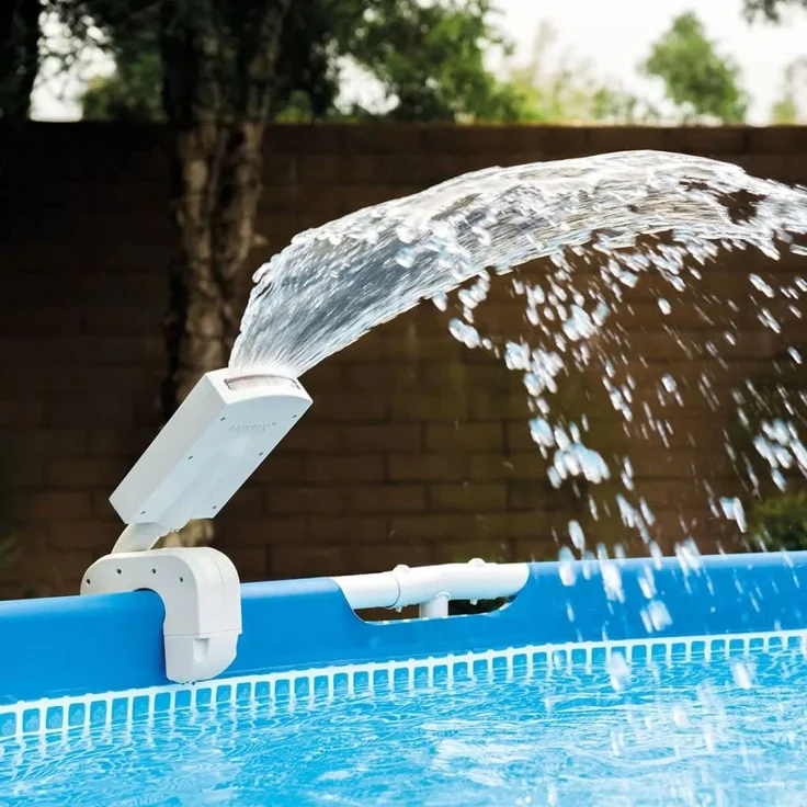 Intex Multi-Color LED Pool Sprayer - Mehrfarbiges LED-Sprühgerät - Für Prism- und Ultra Frame Pools – Bild 2