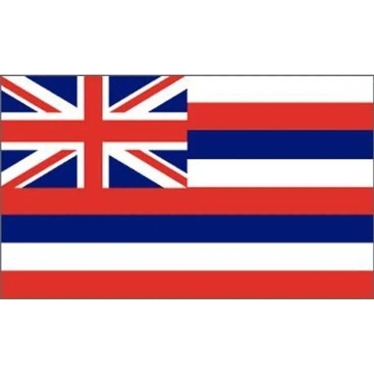 Flaggenking 17088 Hawaii - Flagge-Fahne - Format: 150 x 90 cm - wetterfest, Mehrfarbig, 150x90x1 cm