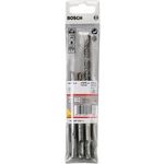 Bosch ProfessionalHammerbohrer 3tlg. Set SDS-plus-5, (Gesamtlänge 115 mm, Arbeitslänge 50 mm), 1617000118 - Preisvergleich