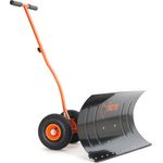 FUXTEC Schneeschaufel mit Räder, Schneeschieber FX-SS740, mit verstellbarem Handgriff - Preisvergleich