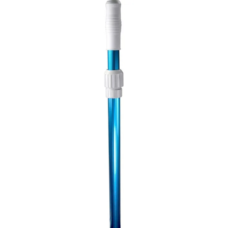 POOL Total Teleskopstange 2-teilig 1,20 bis 2,40m ausziehbar/für Kescher, Bürsten mit Aufnahme von 3cm/ Standard-Tteleskopstange