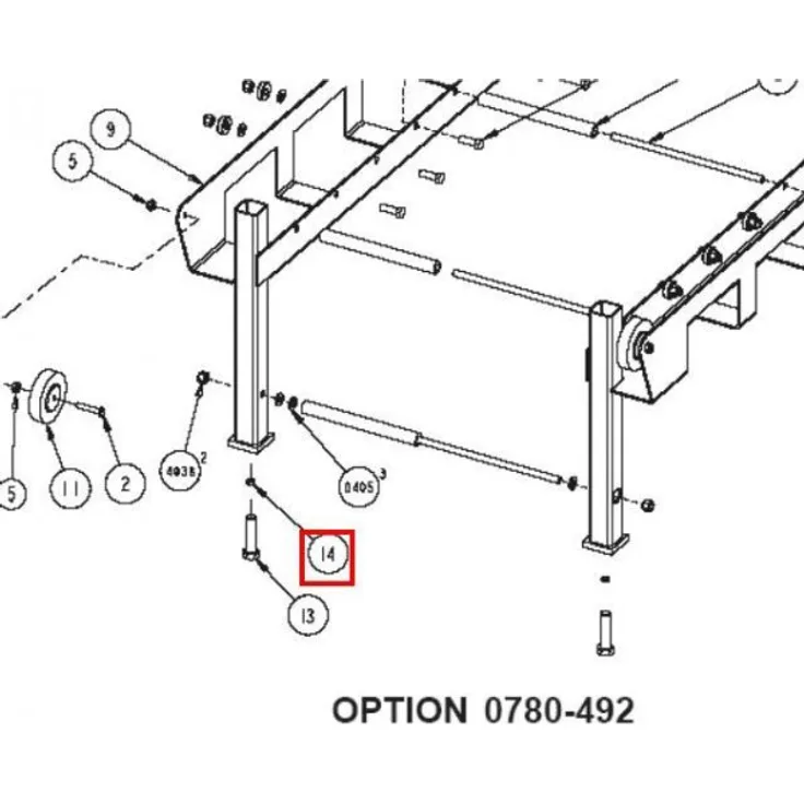 Nilfisk Original 56009089 Nut Hex Jam 1-2-20 Sechskantmutter