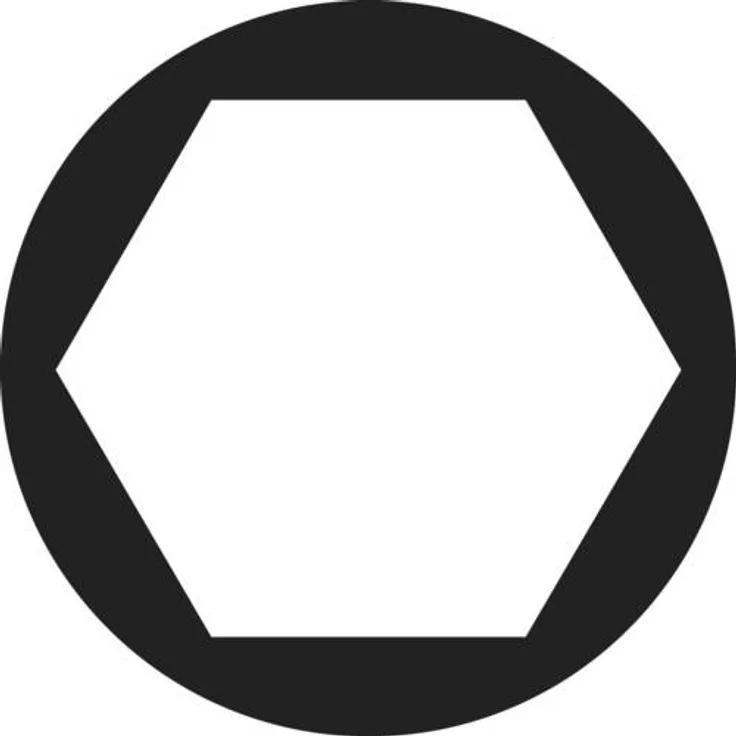 TOOLCRAFT 815616 Sechskantmuttern M2.5 DIN 934 Stahl verzinkt 100St.