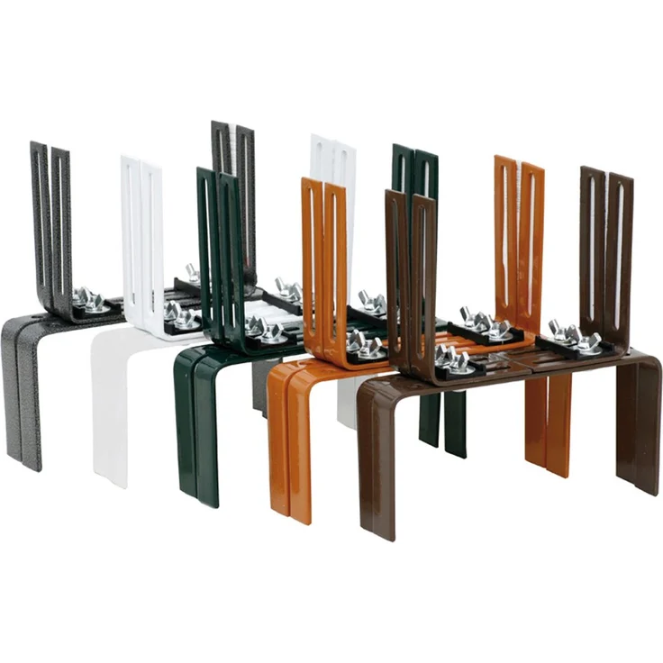 Siena Garden Blumenkastenhalter Standard, H-Form, terra, 2 Stück, 678259