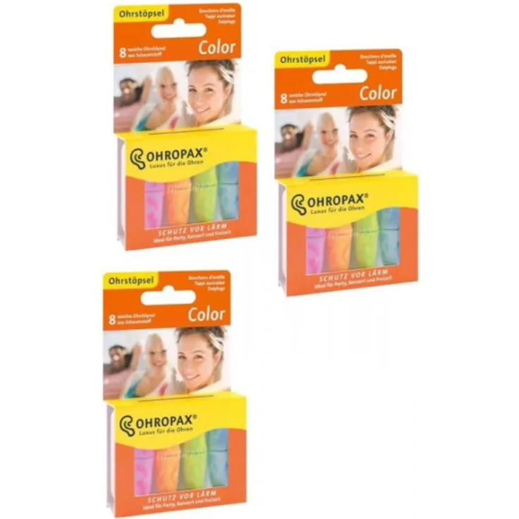 Ohropax Color 3x 8 Stück