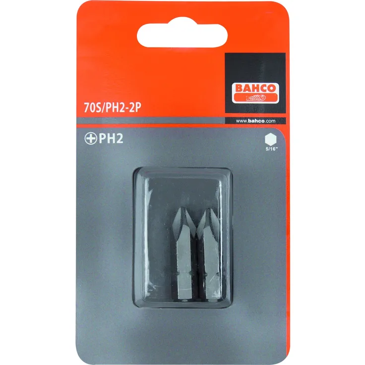 BAHCO BH70S-PH3-2P 2XBITS PH 3 32 MM 5-16