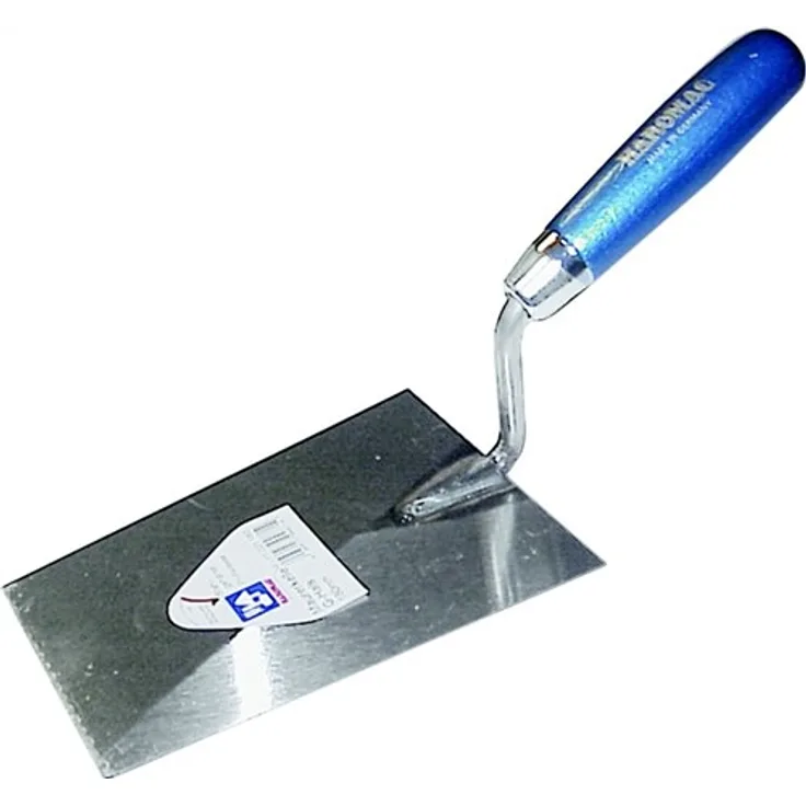 Haromac 11020180 Maurerkelle 180 mm mit S-Hals, Stahl gehärtet Made in Germany