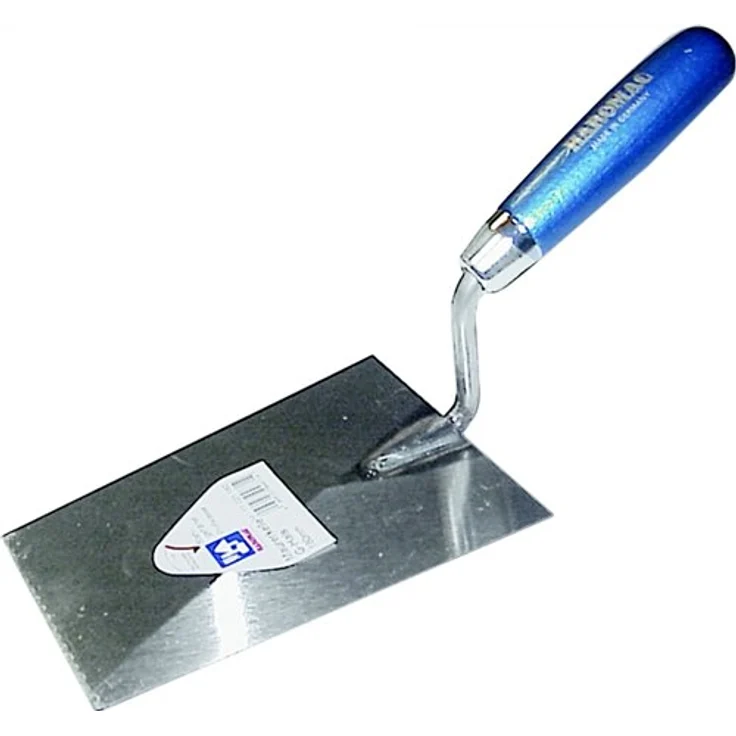 Haromac 11020180 Maurerkelle 180 mm mit S-Hals, Stahl gehärtet Made in Germany