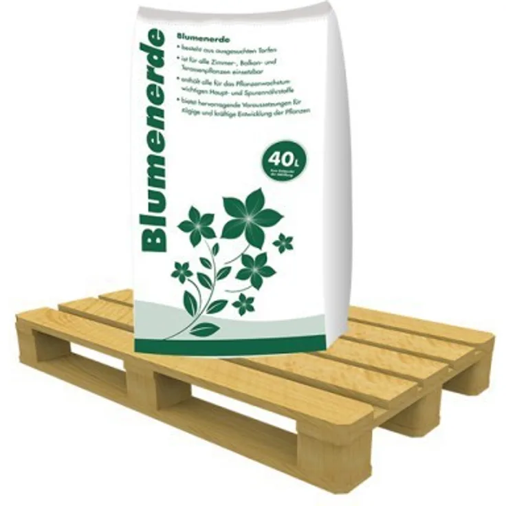 Hamann Aktions Blumenerde 60x40 Liter Sack (2400 Liter)