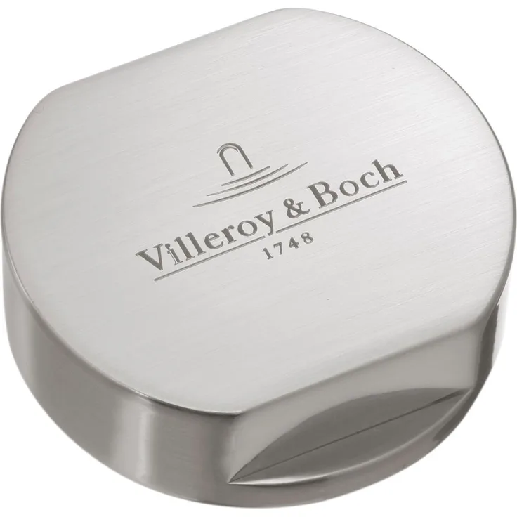Villeroy & Boch 9405 25 L7 Abdeckkappe für Doppeldrehgriff gebürstet