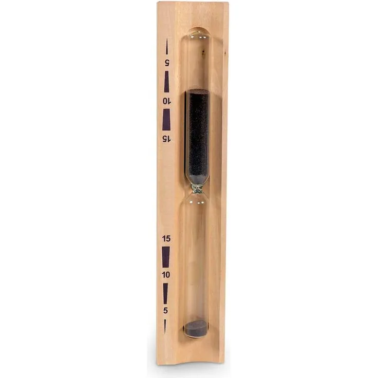 Sauna Sanduhr ''dark'' 15 Min. dunkelbrauner Sand - Eliga
