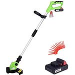 Bakaji 2832158 Elektrische Heckenschere 20 V 2 Ah wiederaufladbar