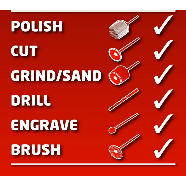 Einhell TC-MG 135 E Schleif- und Gravur-Werkzeug – Bild 5