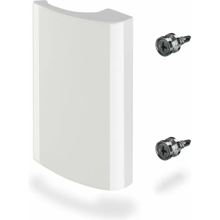 So-tech - Balkontürgriff SEJA 82 x 52,5 x 20 mm BA 48 mm weiß Aluminium Verdeckte Verschraubung Ziehgriff Terrassentürgriff von