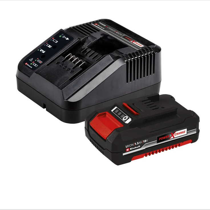 Einhell Akkuschrauber TC-CD 18/35 Li Kit Power X-Change PXC (Li-Ion, 18 V, 550 min.-1, 35 Nm, 10 mm Bohrfutter, 1,5 Ah PXC-Akku und Ladegerät, Aufbewahrungskarton) – Bild 2