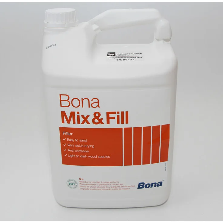 BONA Mix und Fill Fugenkitt 1 Liter - Bona