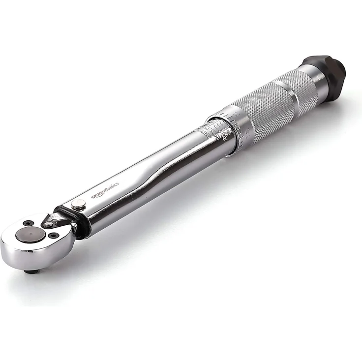AmazonBasics Einrastender 1-4-Inch -Drehmomentschlüssel, 35-200 in.-lb, 3.95-22.5 Nm – Bild 1