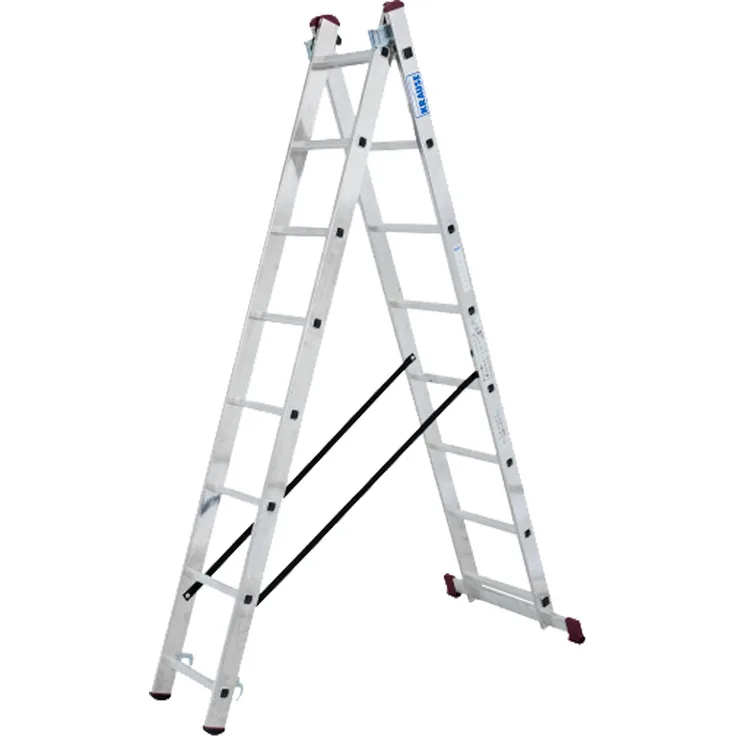 KRAUSE Corda Mehrzweckleiter 2x8 Sprossen