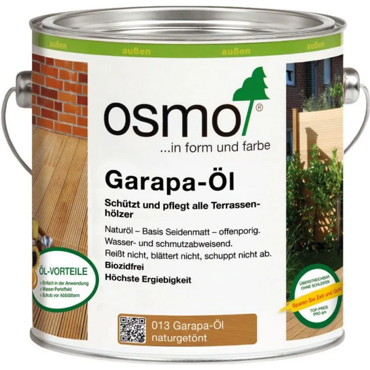 Osmo Garapa-Öl Naturgetönt 2,50 l - 11500082 – Bild 1