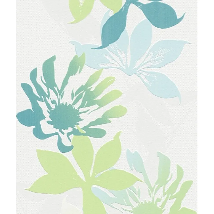 Esprit Home Vliestapete Livingwalls Blau Grün Grafik 958803
