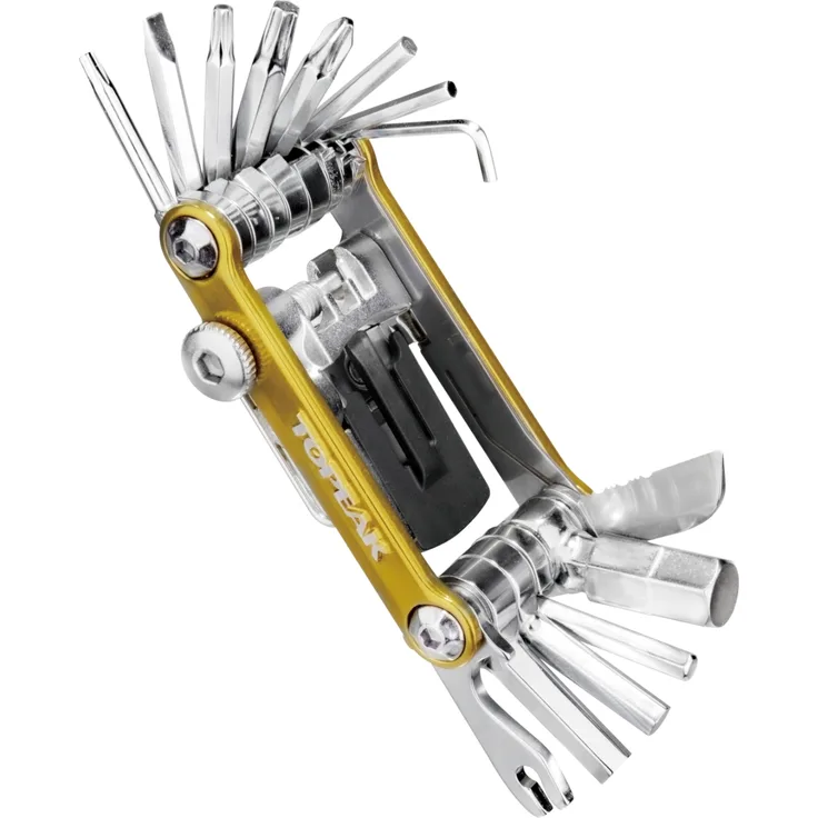 Topeak Unisex  Erwachsene Mini PT30 Multitool, Gold, 7,4 x 4 x 1,9 cm