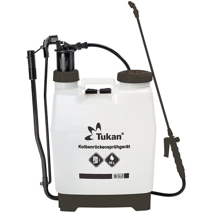 gloria Kolbenrückensprühgerät Tukan 1600 (Lieferumfang: 1 Stück)