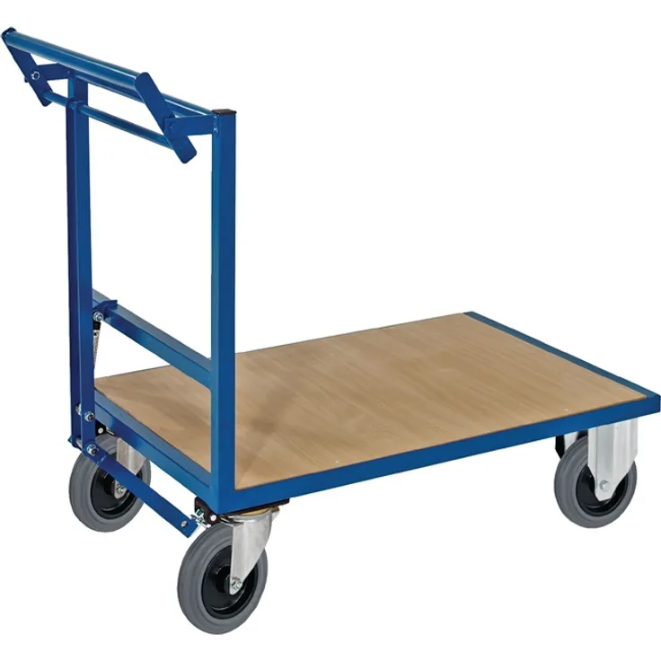 Plattformwagen Ladeflächen L1000xB700mm STA enzianblau Trgf.500kg
