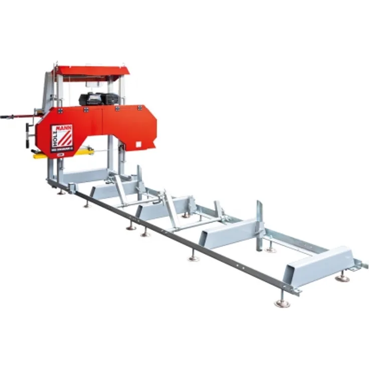 Holzmann Blochbandsäge mit Benzinmotor BBS550SMART-G mit Sägeband 8200 W 1200 m pro min für Holz